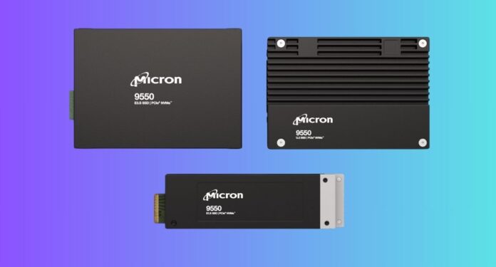 Micron 9550 NVMe SSD