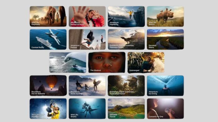 Apple Immersive Video