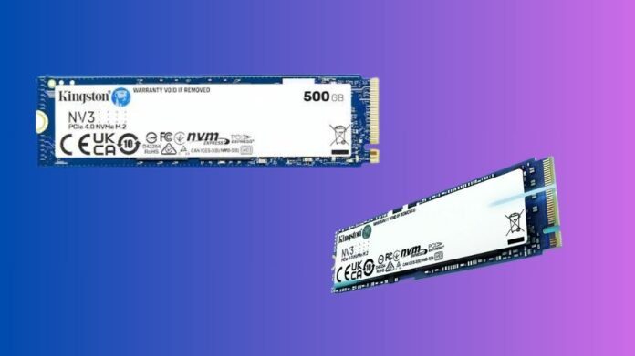 Kingston NV3 PCIe 4.0 NVMe SSD