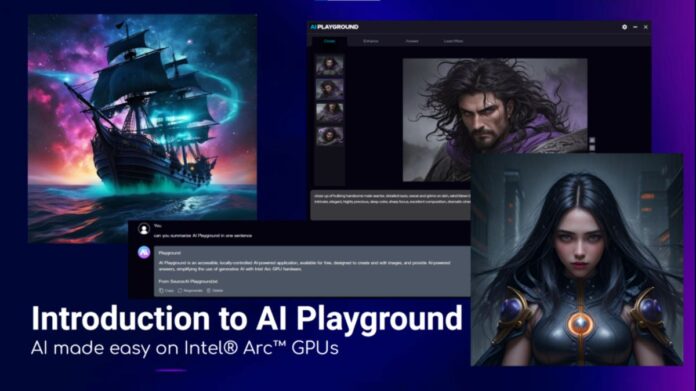 Intel AI Playground 2.0